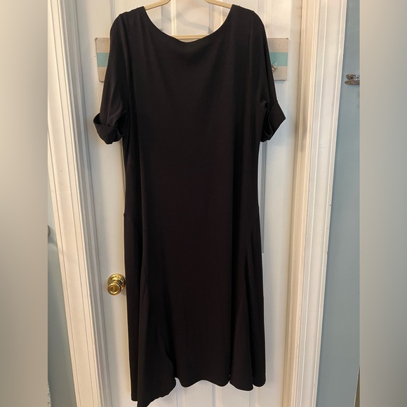 Lauren Ralph Lauren Black Dress Munzie Sz 2X - Picture 8 of 10